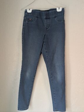 Nine West Heidi Pull-on Skinny Denim Panta 4 Basic Capsule Stretchy Boho Preppy